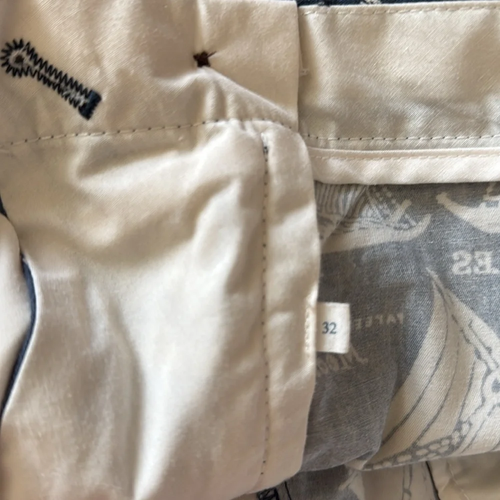 J.Crew Nautical Theme Print Shorts Size 32